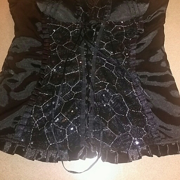 Blouse black large - Picture 4 of 7